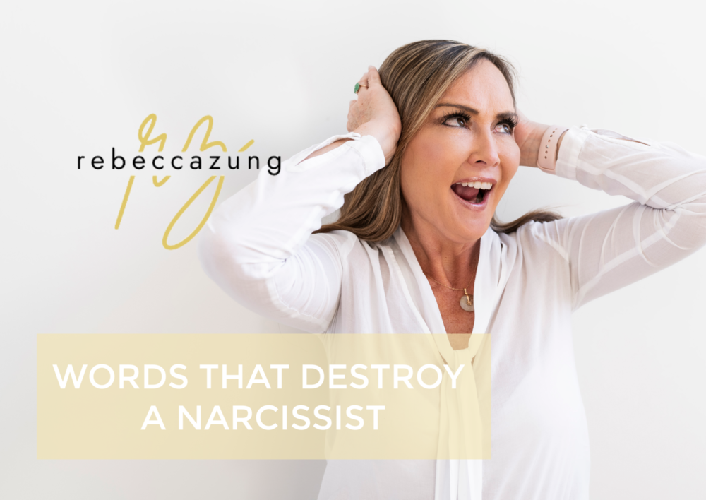 Words That Destroy a Narcissist