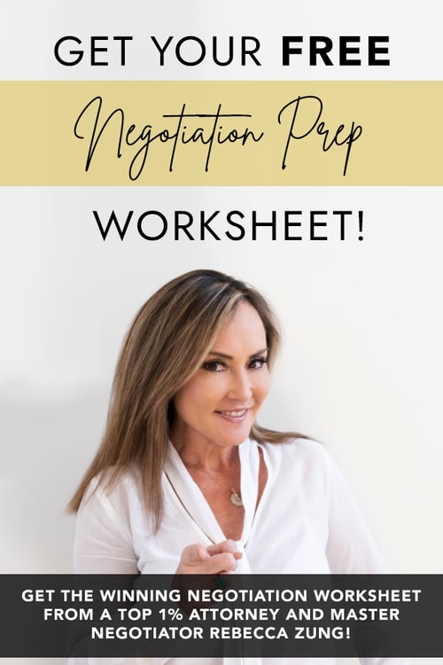 Get your free negotiation prep worksheet!